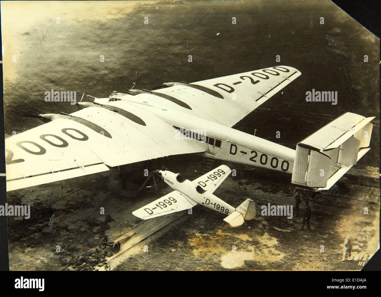 Junkers, G.38 Stockfoto