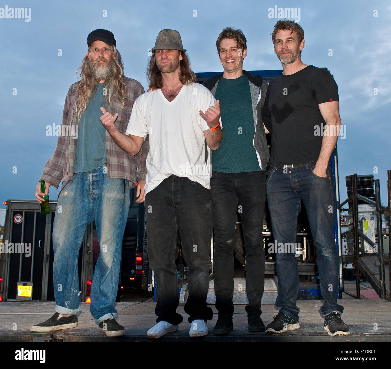 Wychwood Festival, Cheltenham, Vereinigtes Königreich. 31. Mai 2014. Riff führen am 10. Wychwood Festival Cheltenham UK. Bildnachweis: Charlie Bryan/Alamy Live News Stockfoto