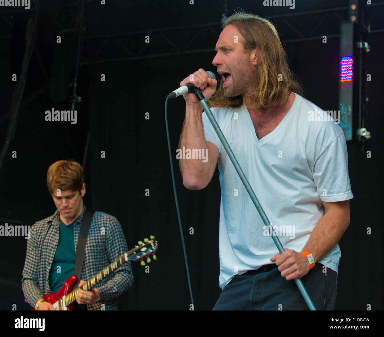 Wychwood Festival, Cheltenham, Vereinigtes Königreich. 31. Mai 2014. Riff führen am 10. Wychwood Festival Cheltenham UK. Bildnachweis: Charlie Bryan/Alamy Live News Stockfoto