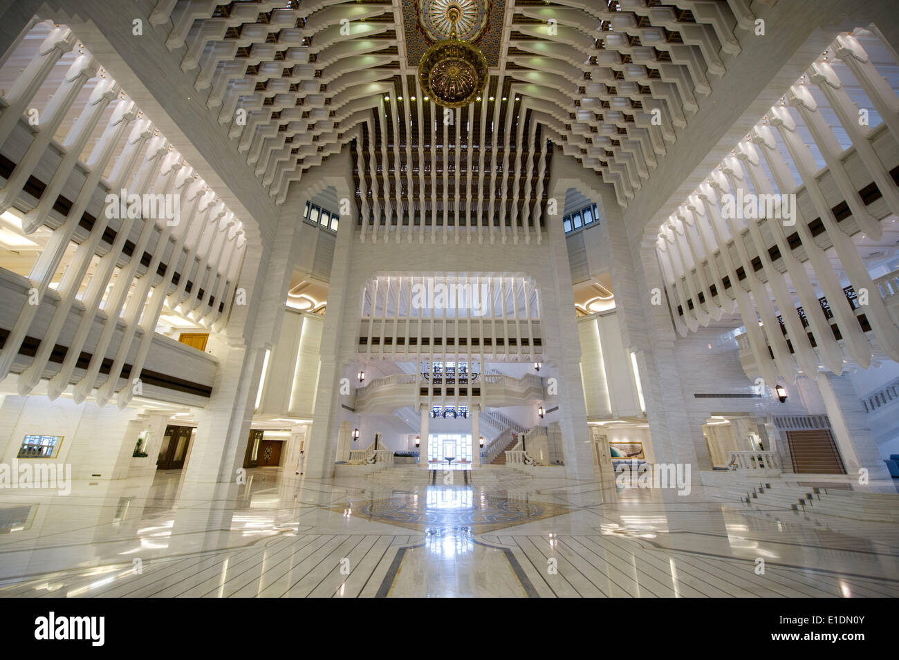 Der Palast des Emirs von Katar, Scheich Tamim bin Hamad bin Khalifa Al Thani in Doha, Qatar am 1 ...