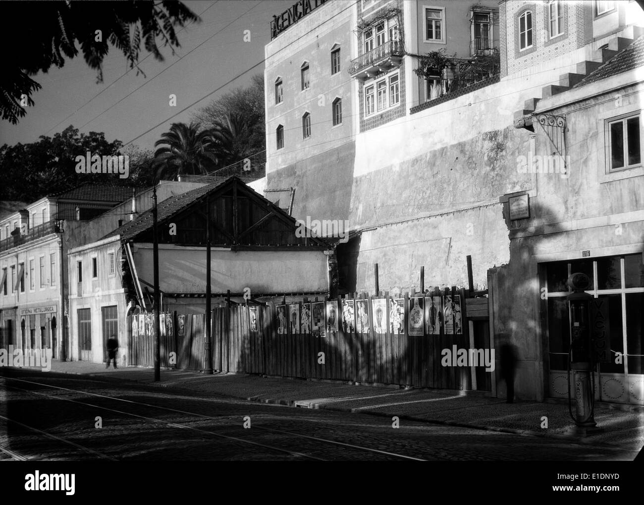 Largo de Santos, Lisboa, Portugal Stockfoto