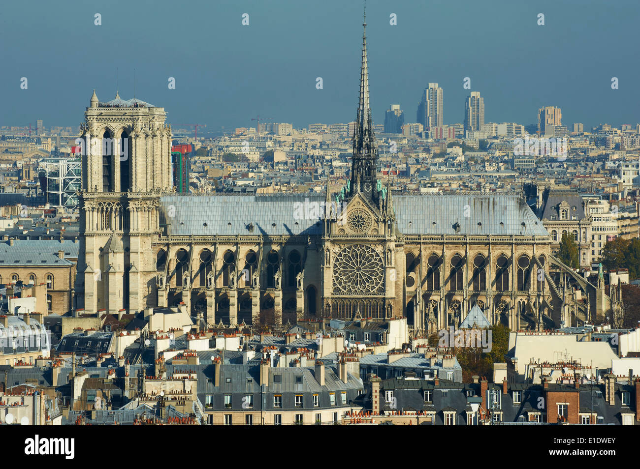 Frankreich, Paris, Ile De La Cite, Kathedrale Notre-Dame Stockfoto