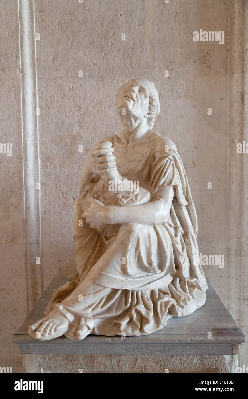 Die Statue von der alten betrunkene Frau, Musei Capitolini (Capitoline Museum), Rom, Italien Europa Stockfoto