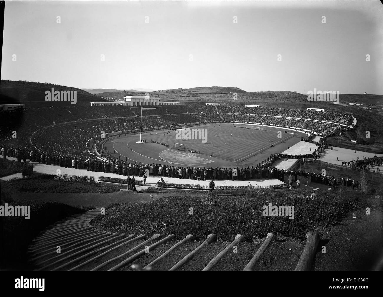Estúdio Nacional in Lissabon, Portugal, war 1944 eine wichtige kulturelle Institution. Es diente als Zentrum für künstlerische und kreative Produktion und trug zur Kulturlandschaft Lissabons Mitte des 20. Jahrhunderts bei. Stockfoto