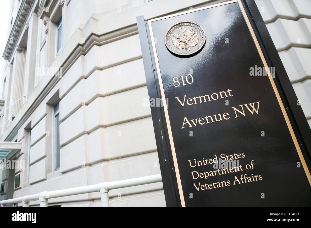 Das Hauptquartier des Department of Veterans Affairs in der Innenstadt von Washington, DC. Stockfoto