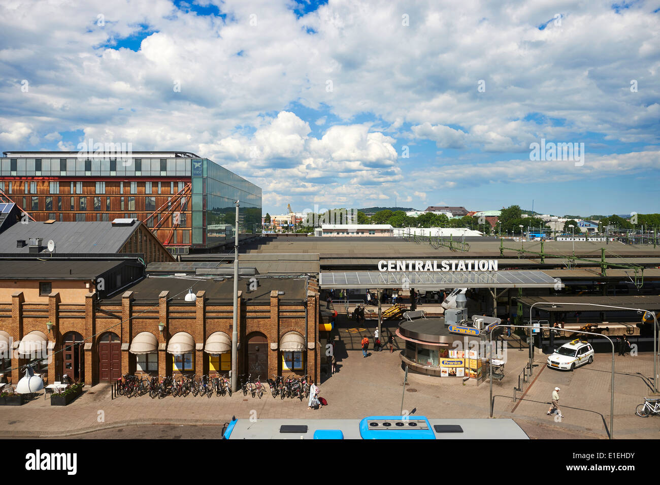 Hauptbahnhof in Göteborg in Schweden Stockfoto