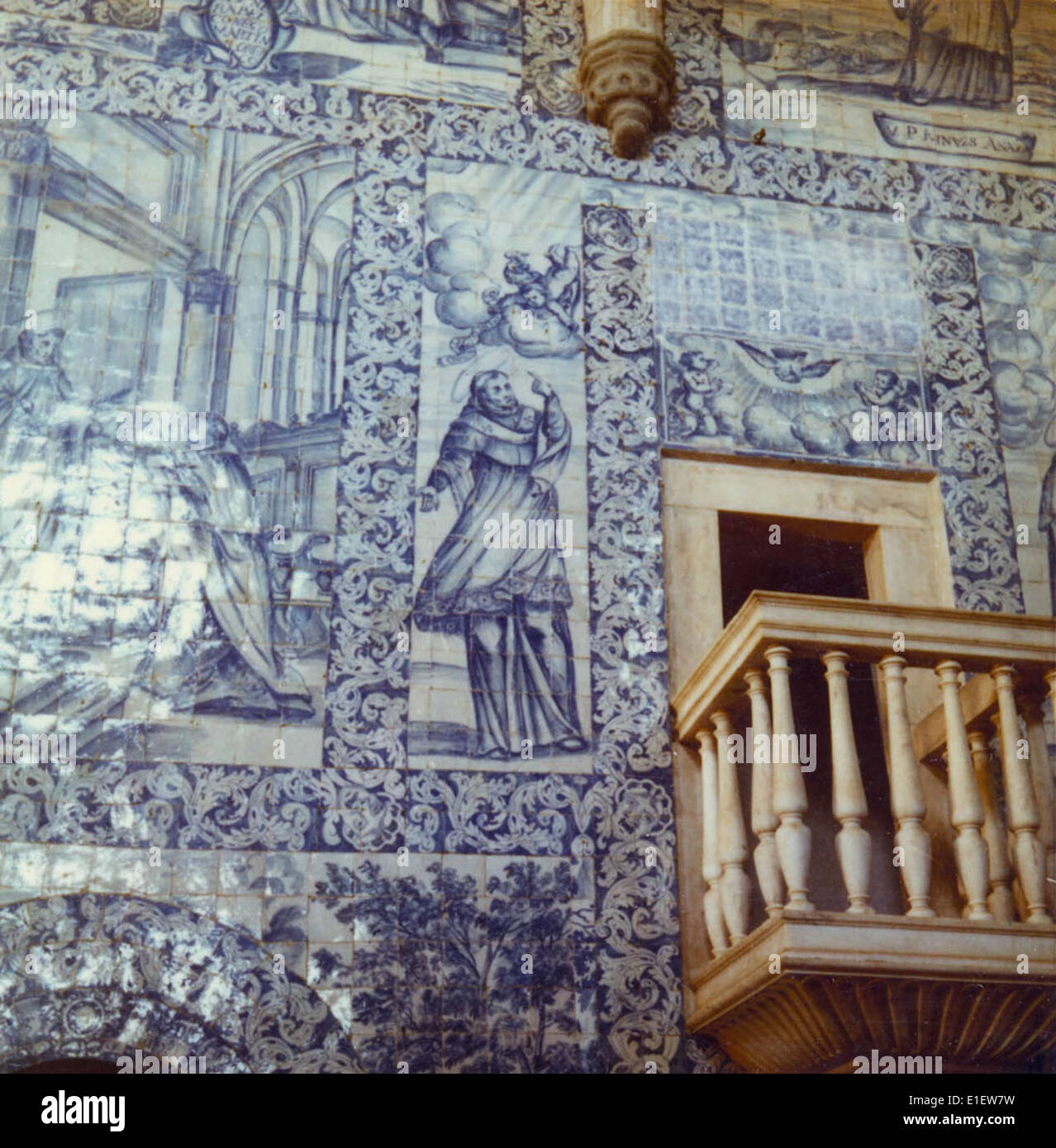 Igreja e Convento de Nossa Senhora da Assunção, Lóios, Portugal Stockfoto