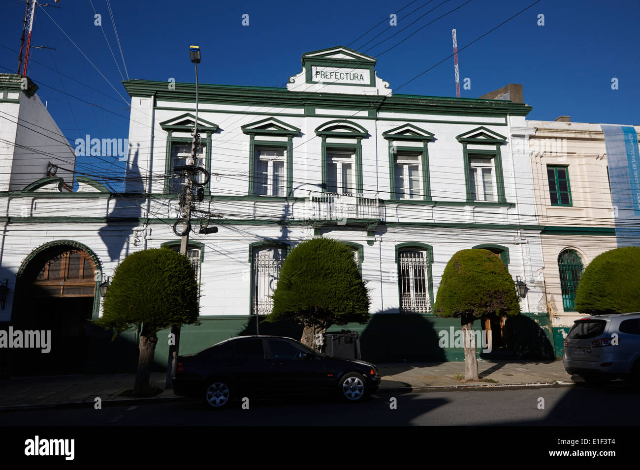 Präfektur von Carabineros de Chile Polizei Polizeistation in Prefectura Punta Arenas Chile Stockfoto