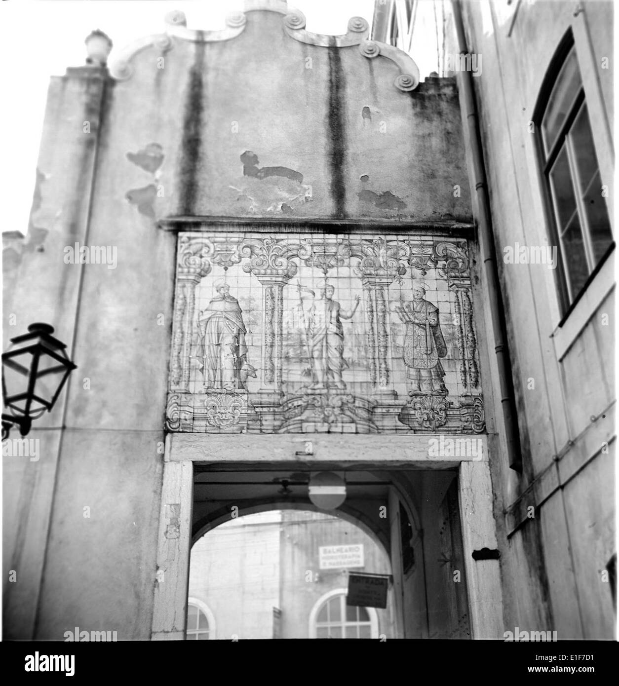 Colégio Novo de Santo Antão, Lisboa, Portugal Stockfoto