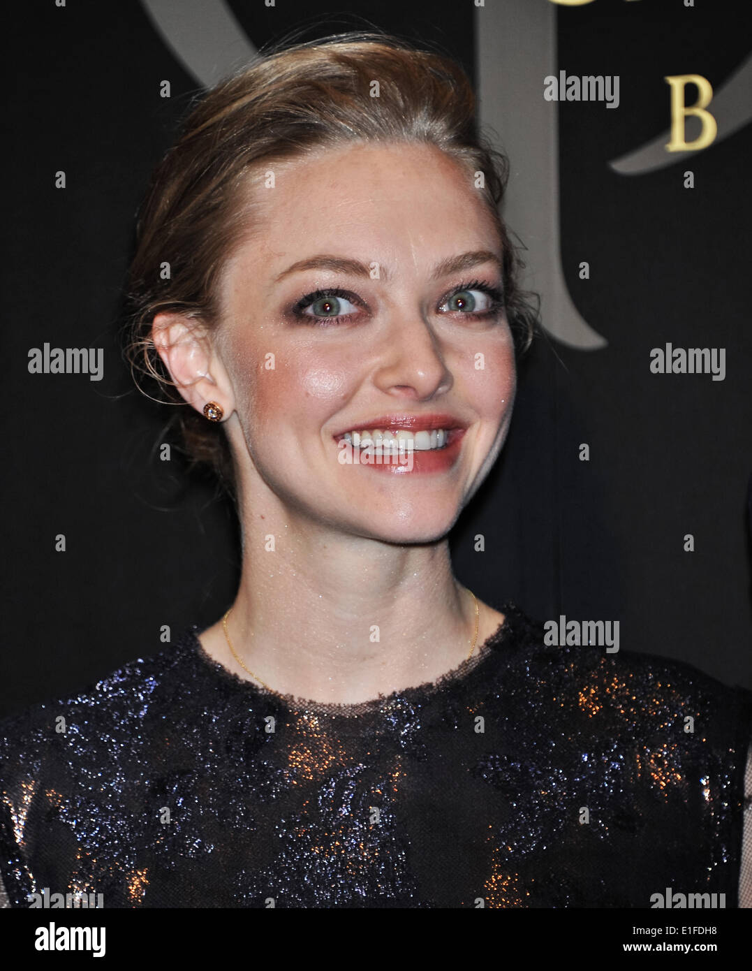 Tokio, Japan. 2. Juni 2014. Schauspielerin Amanda Seyfried besucht die "Cle de Peau Beauté 2014" von Shiseido Co., Ltd. in Tokio am 2. Juni 2014. Bildnachweis: Aflo Co. Ltd./Alamy Live-Nachrichten Stockfoto