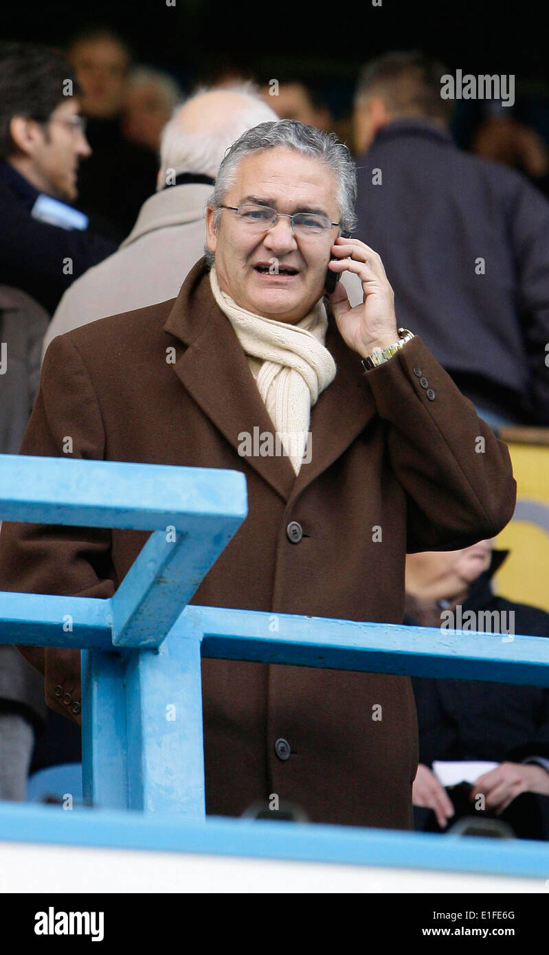 Queens Park Rangers Football Club Alteigentümern Flavio Briatore Stockfoto