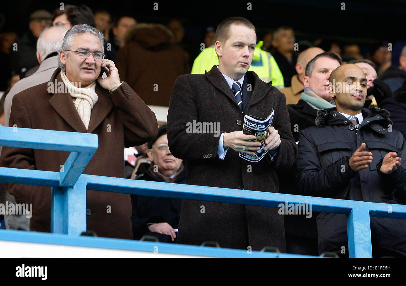 Queens Park Rangers Football Club Alteigentümern Flavio Briatore Stockfoto