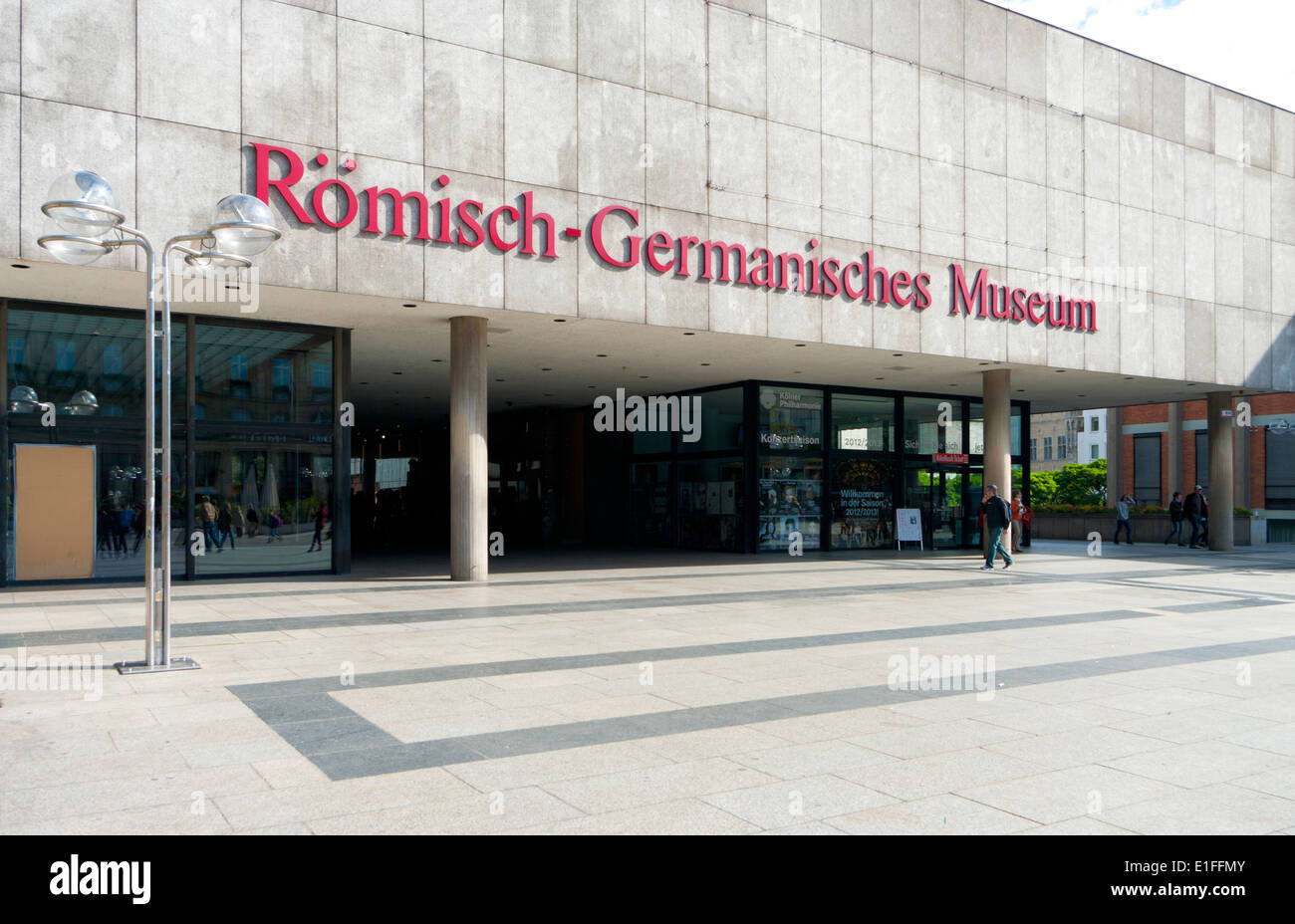 Römisch-Germanische Museum in Köln Stockfoto
