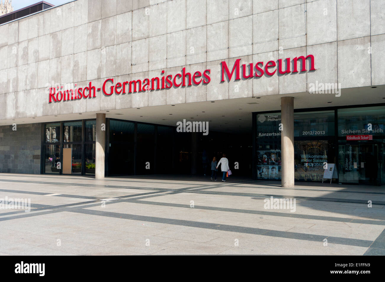 Römisch-Germanische Museum in Köln Stockfoto