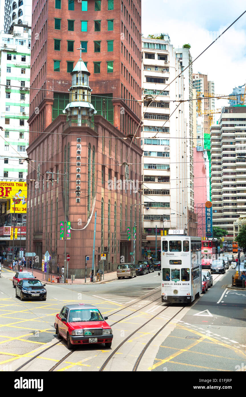 Chinesische methodistische Kirche, Wan Chai, Hong Kong Stockfoto