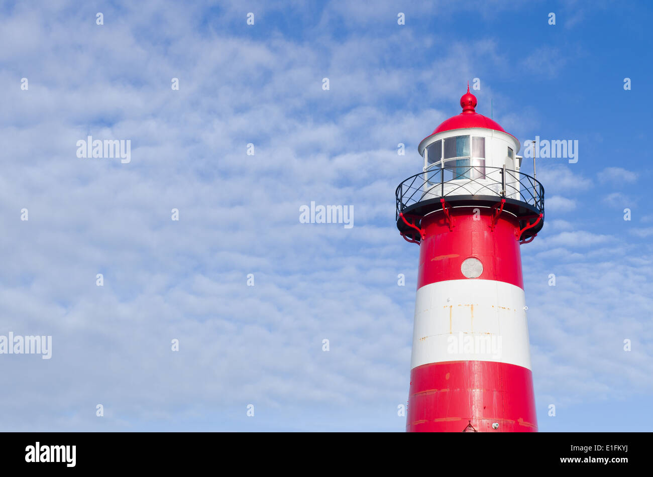 roten Leuchtturm Stockfoto