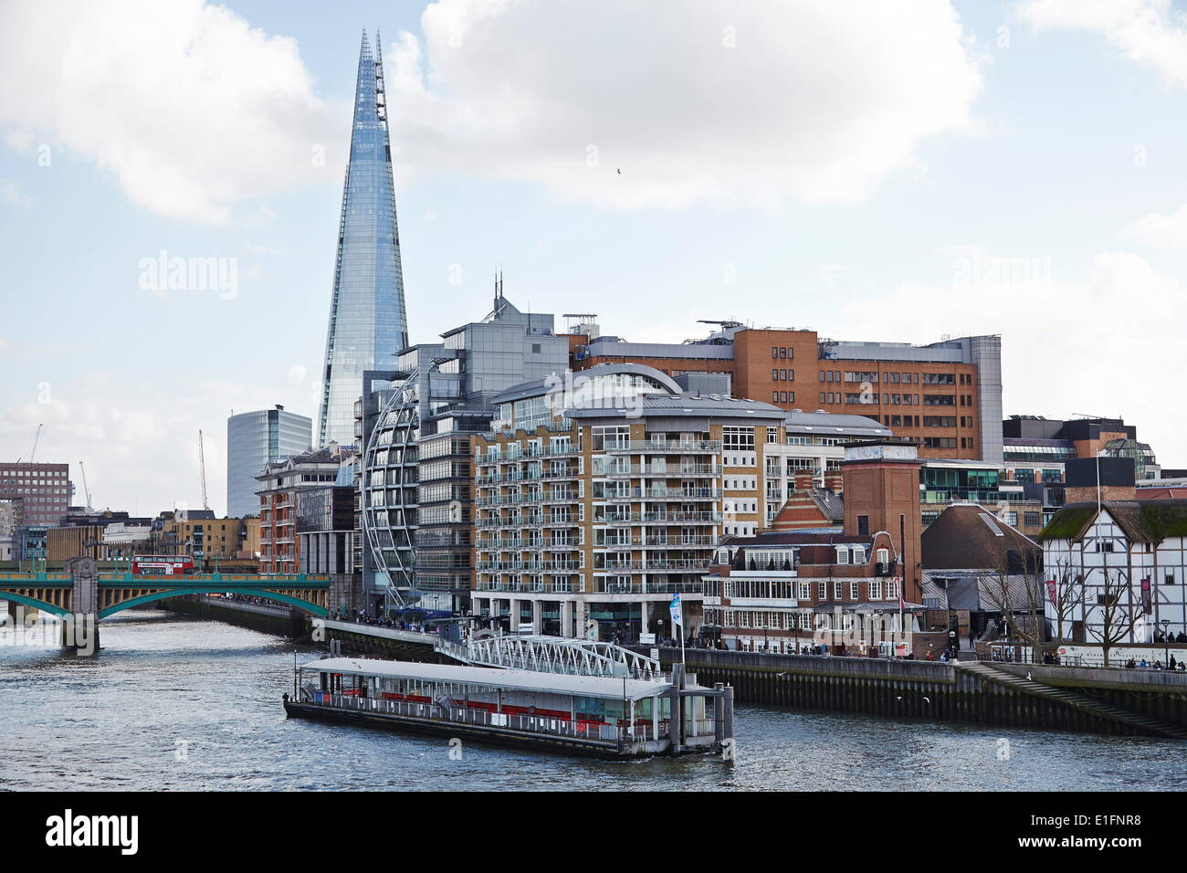 Der Shard, Bankside, London, England, Vereinigtes Königreich, Europa Stockfoto