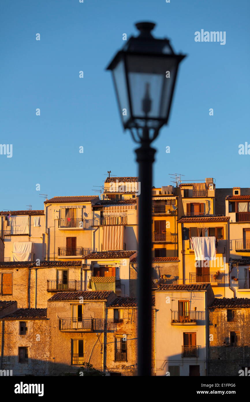 Dorfhäuser, Gratteri, Provinz Palermo, Sizilien, Italien, Mittelmeer, Europa Stockfoto