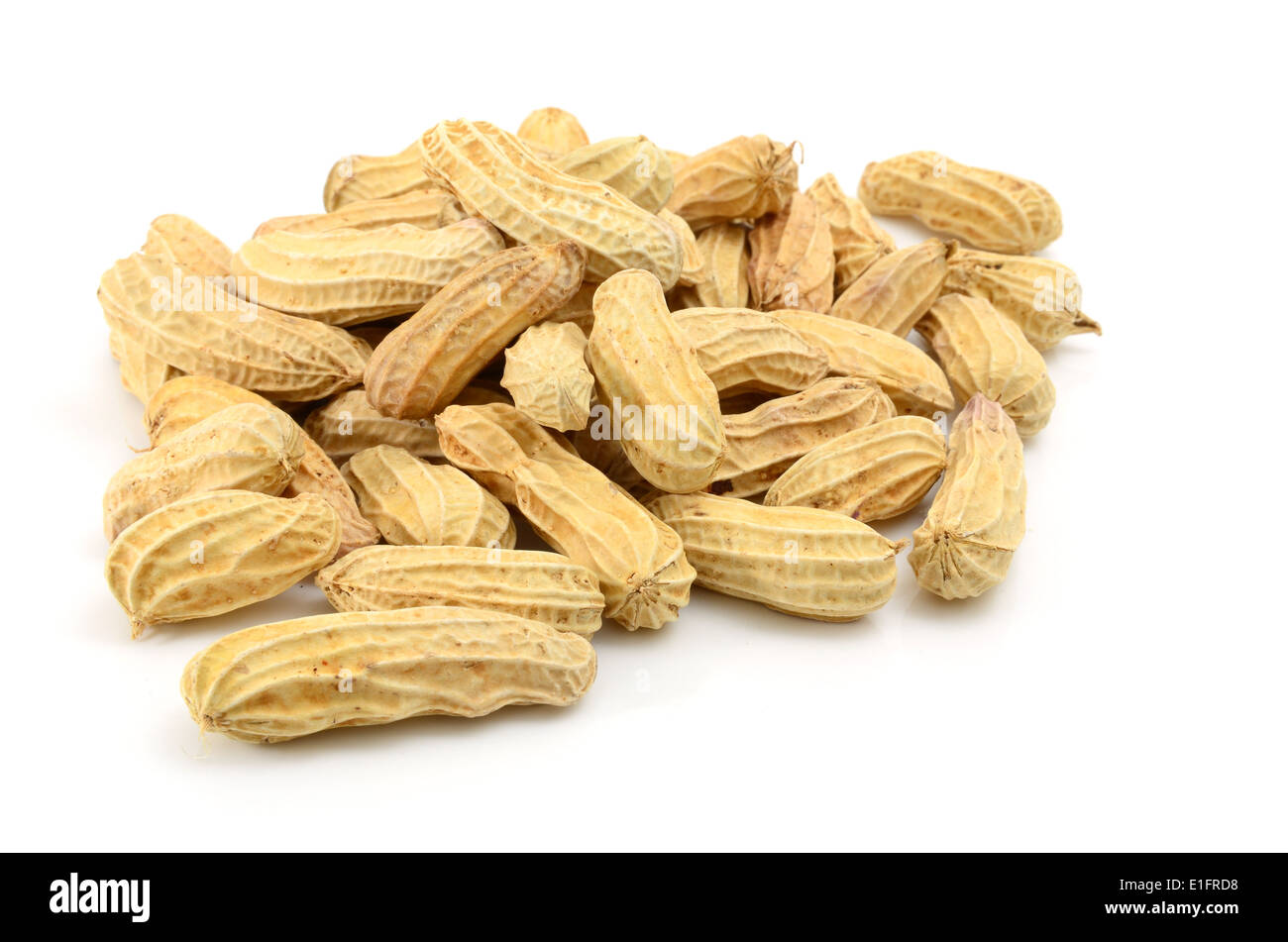 Erdnüsse Stockfoto