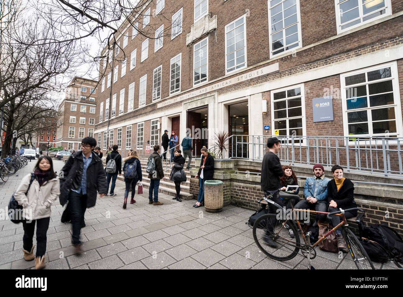 SOAS, University of London, Russell Square, UK Stockfoto