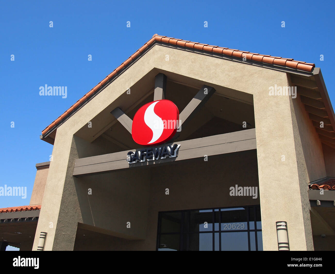 Safeway Stores in Castro Valley, Kalifornien Stockfoto