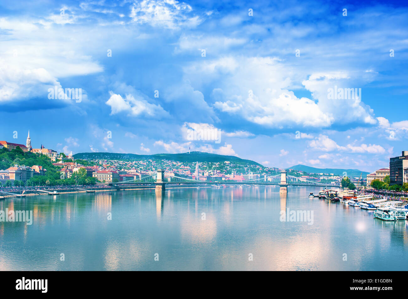 Budapest Stadtbild. Stockfoto