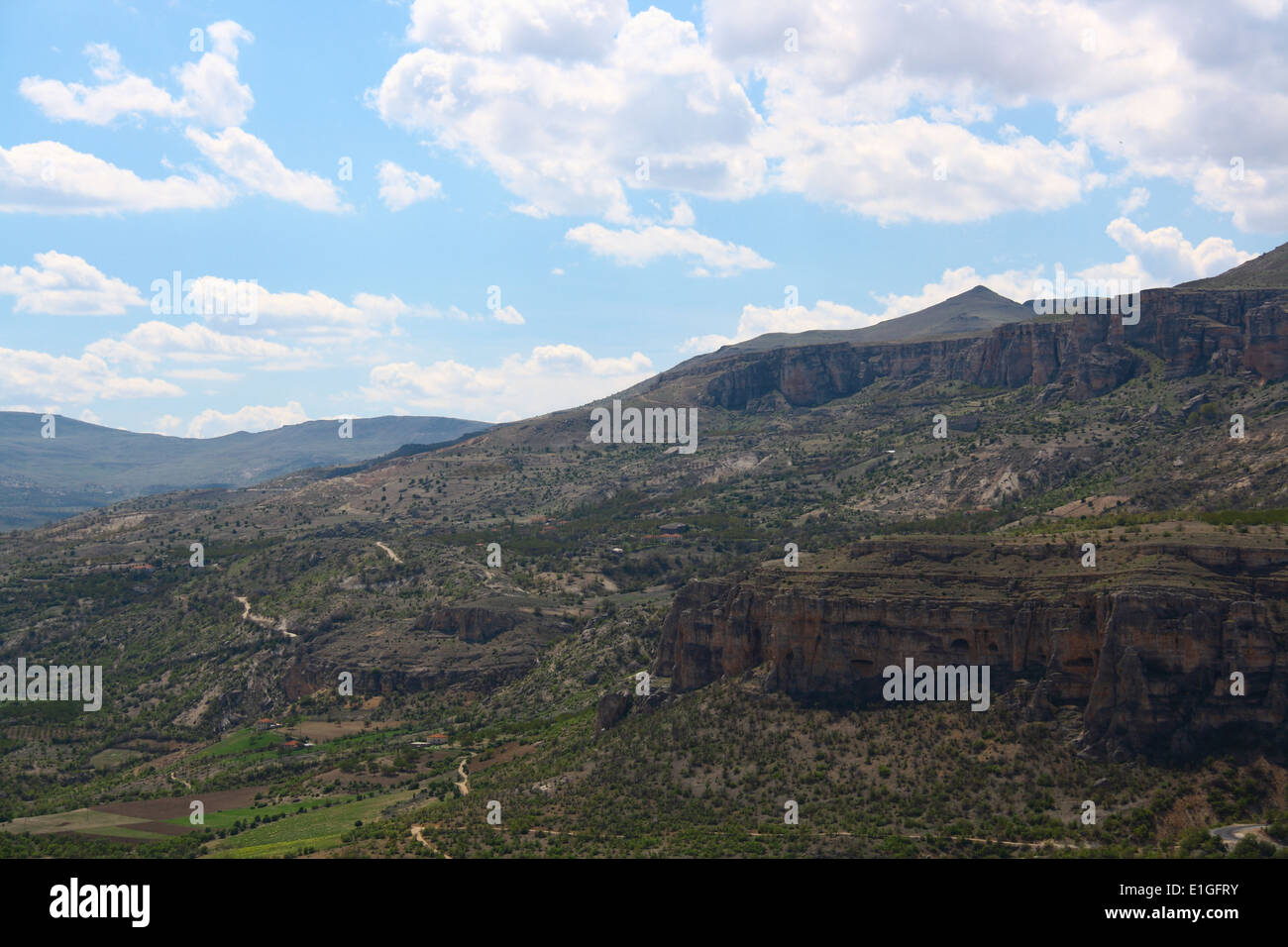 Levent-Tal in der Nähe von Malatya in der Türkei Stockfoto