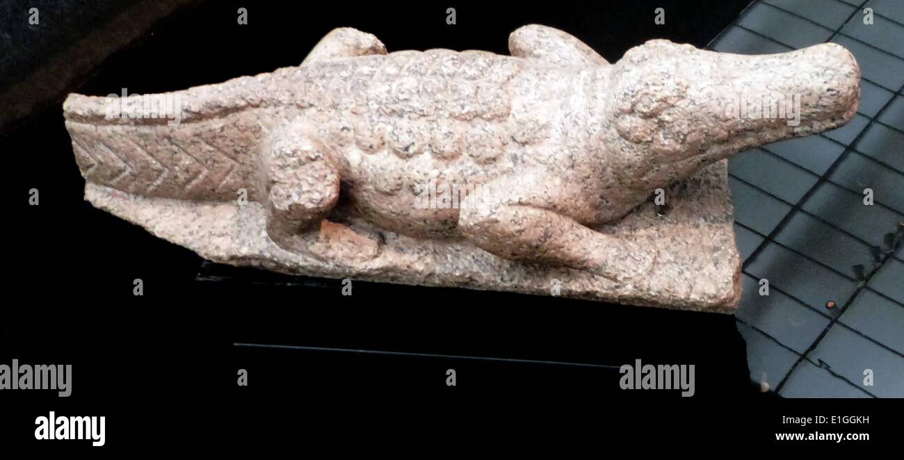 Krokodil - 1. Jh. v. Chr. - 1. Jh. n. Chr. Stockfoto