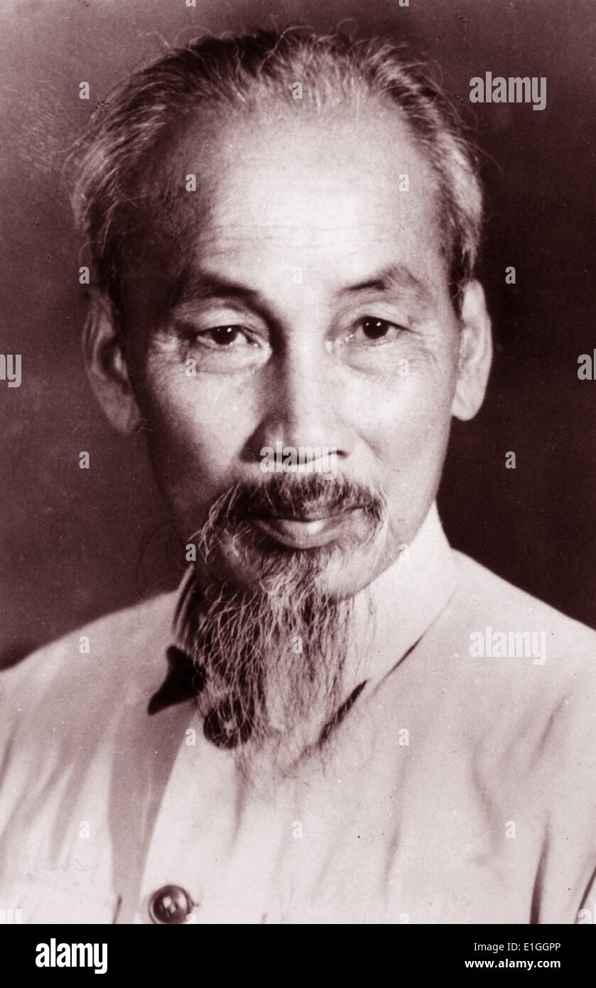 Ho Chi Minh starb 1969 Führer von Nord-Vietnam Stockfoto