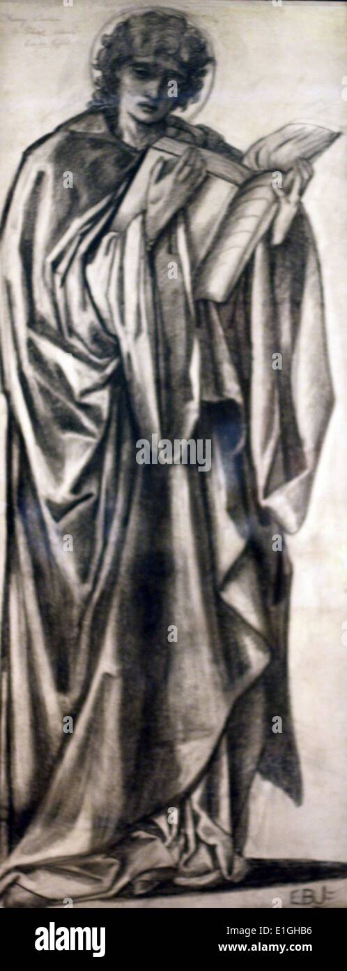 Lady Windsor, (1893-95) von Edward Burne-Jones (1833-1898). Öl auf Leinwand. Stockfoto