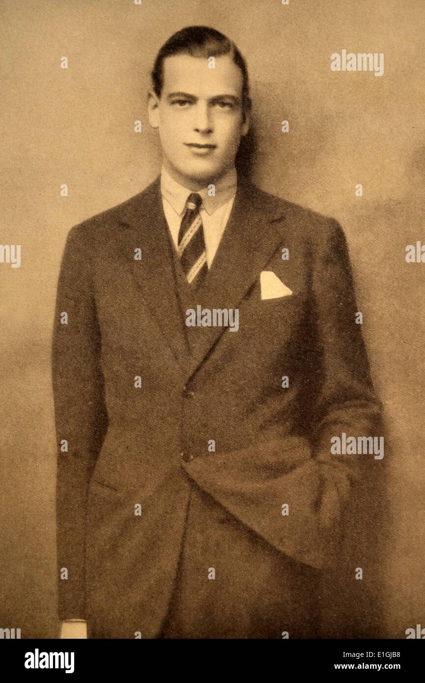 Herzog Kent Sohn George Gegen Seinen Sohn Edward Stockfotos und -bilder Kaufen - Alamy