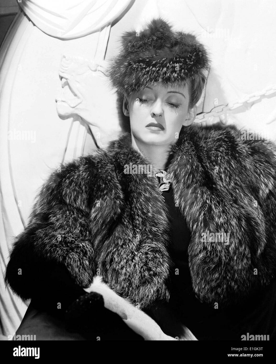 Bette Davis (5. April 1908 – 6. Oktober 1989) In Dark Victory Stockfoto