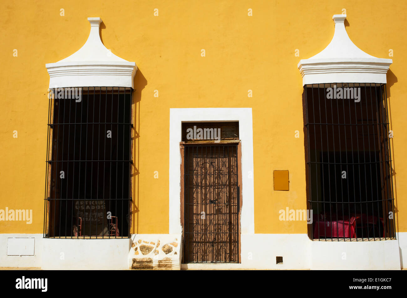 Mexiko, Yucatan Zustand, Izamal, gelbe Stadt Stockfoto