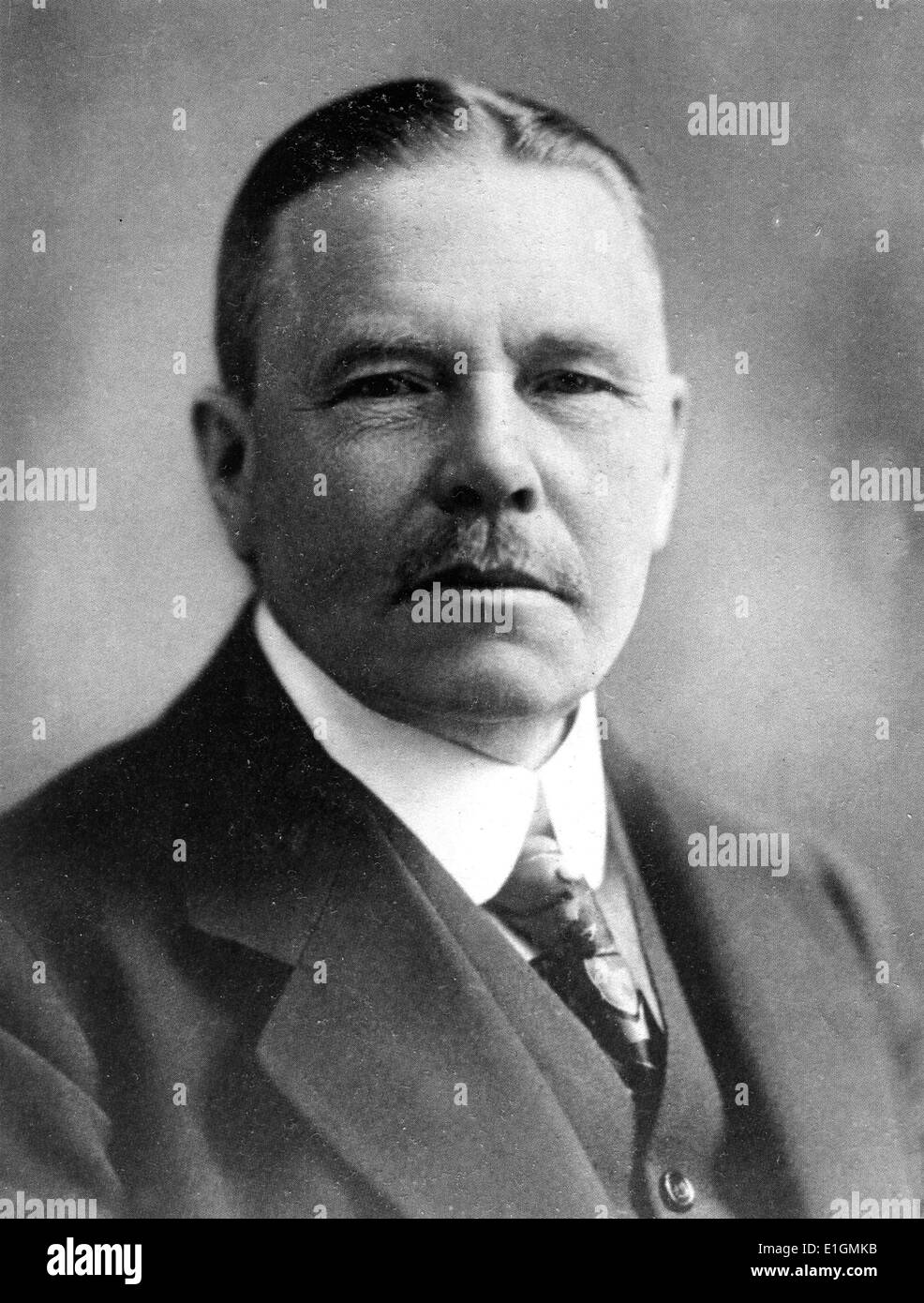 André Léon Blum den 9. April 1872 bis 30. März 1950; französische Politiker, die in der Regel mit der gemäßigten Linken, und dreimal Ministerpräsident Stockfoto