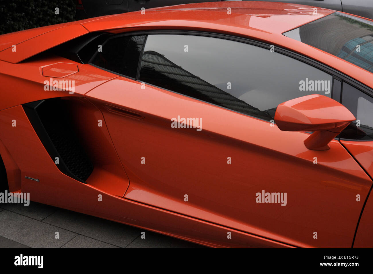 Lamborghini-Auto Stockfoto