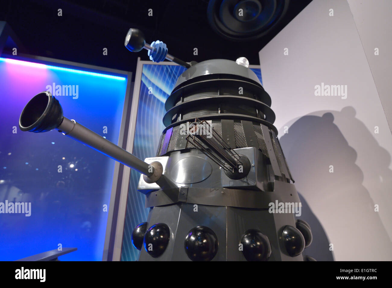 Ein Dalek auf die nationale Wissenschaft und Medien Museum, Bradford, West Yorkshire Stockfoto