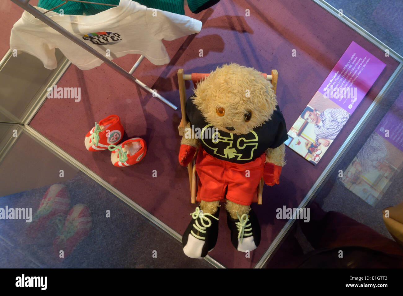 Gordon der Gopher auf nationaler Wissenschaft und Medien Museum, Bradford, West Yorkshire Stockfoto