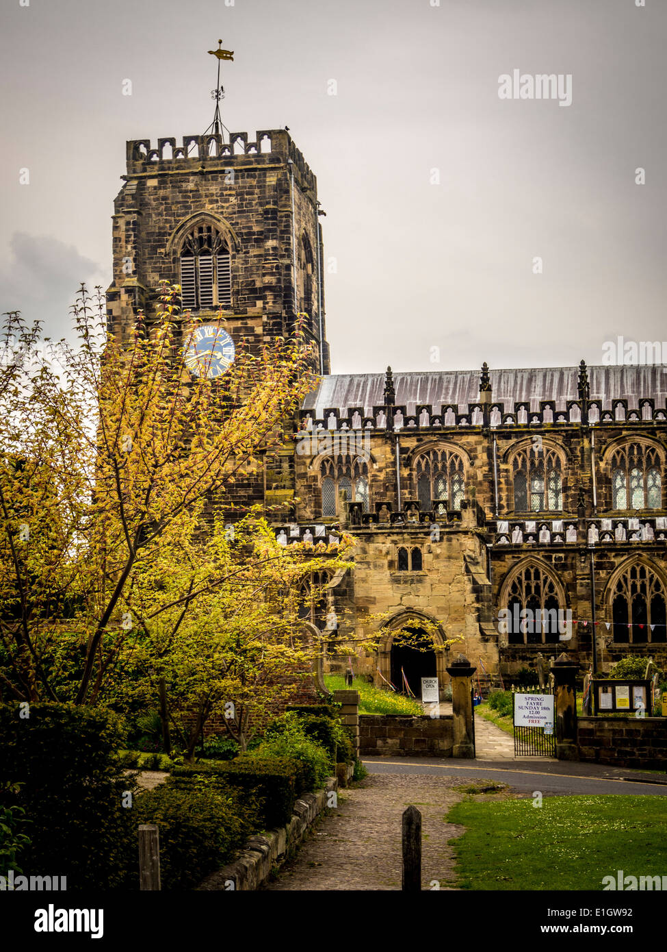 St. Marien Kirche, Thirsk. Stockfoto