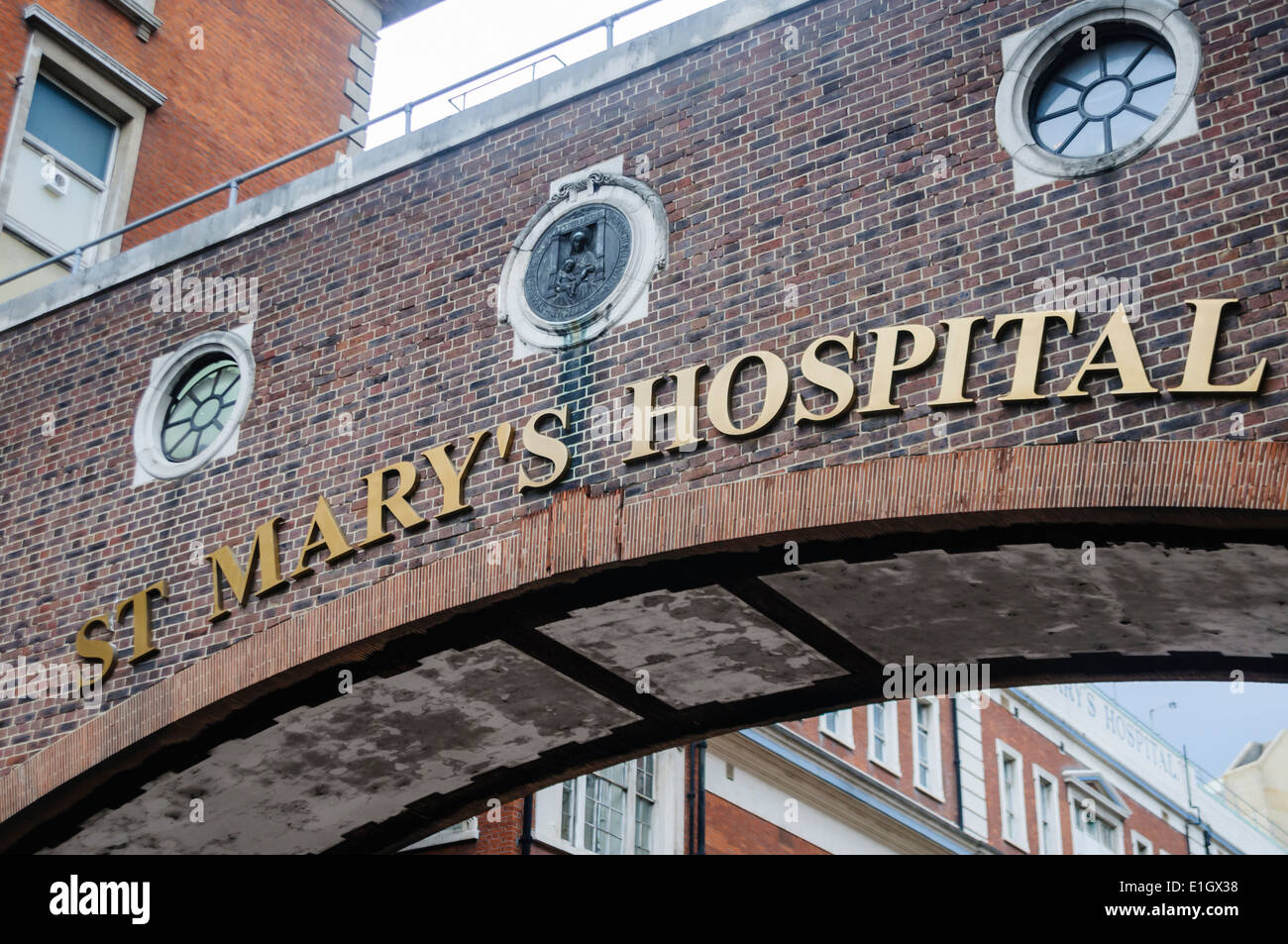 St. Marien Hospital in London Stockfoto