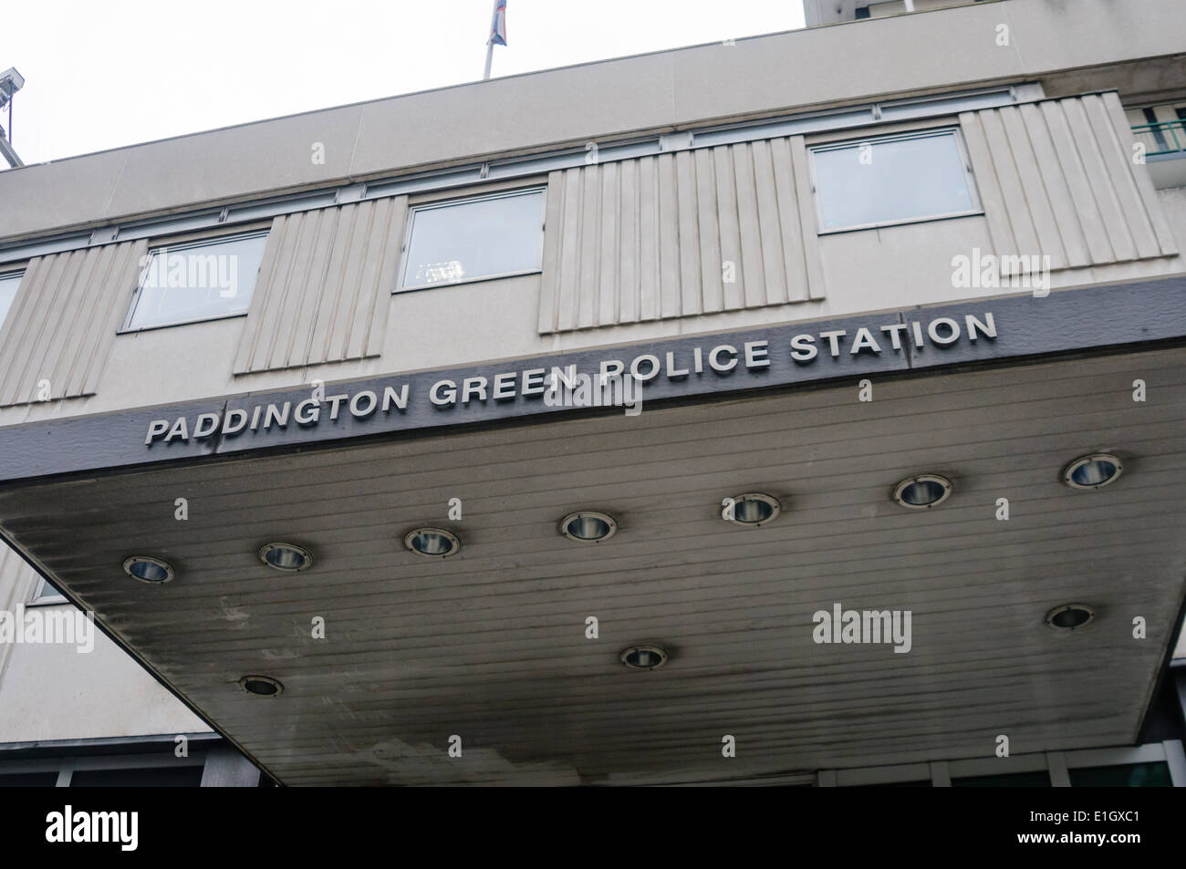 Metropolitan Polizeistation Paddington Green Stockfoto