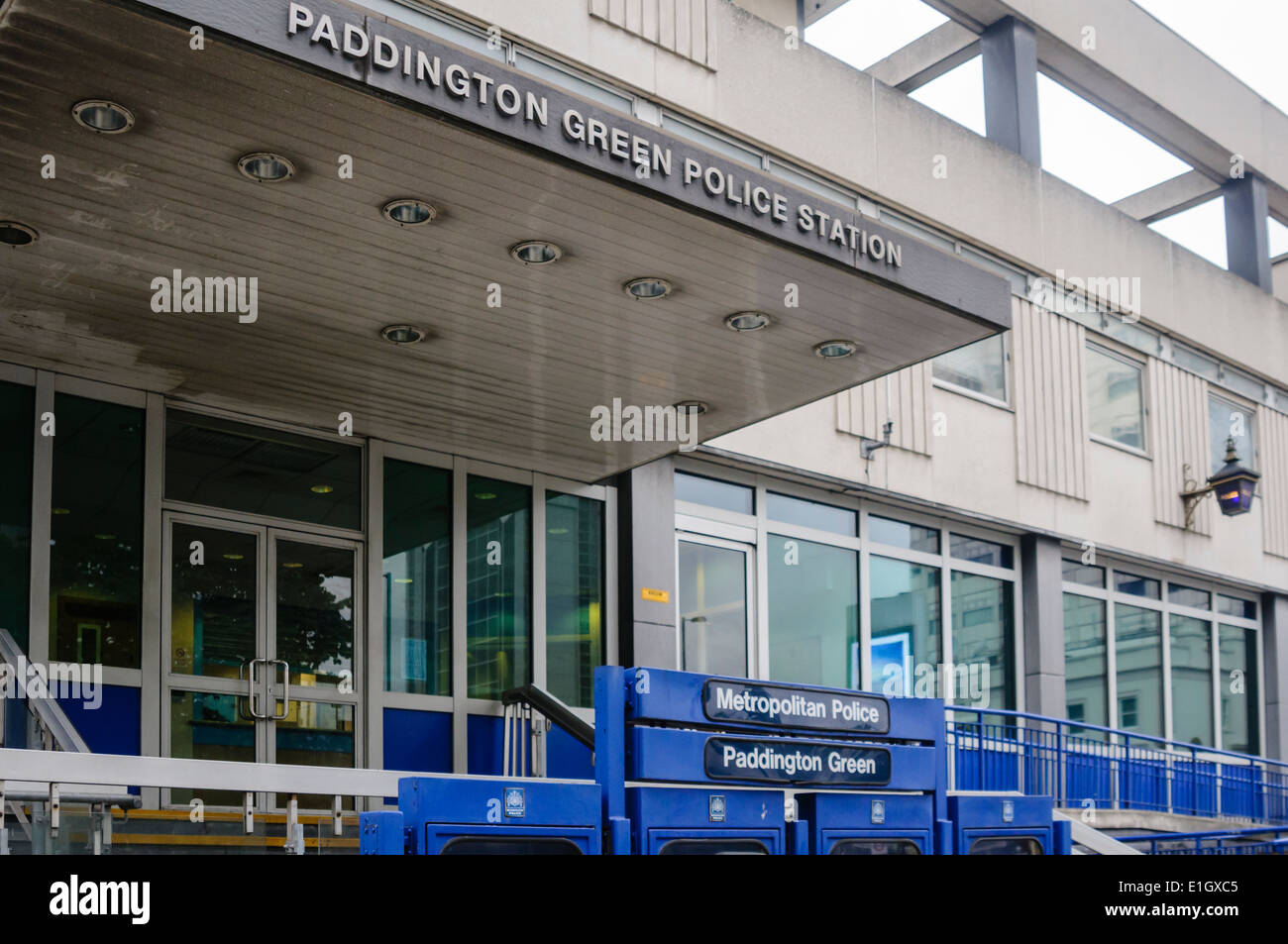 Metropolitan Polizeistation Paddington Green Stockfoto