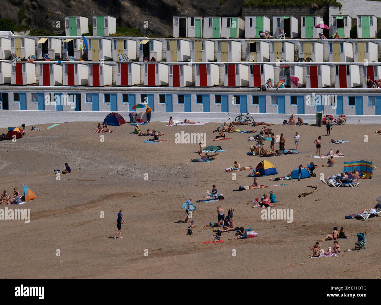 Tolcarne Beach, Newquay, Cornwall, UK Stockfoto