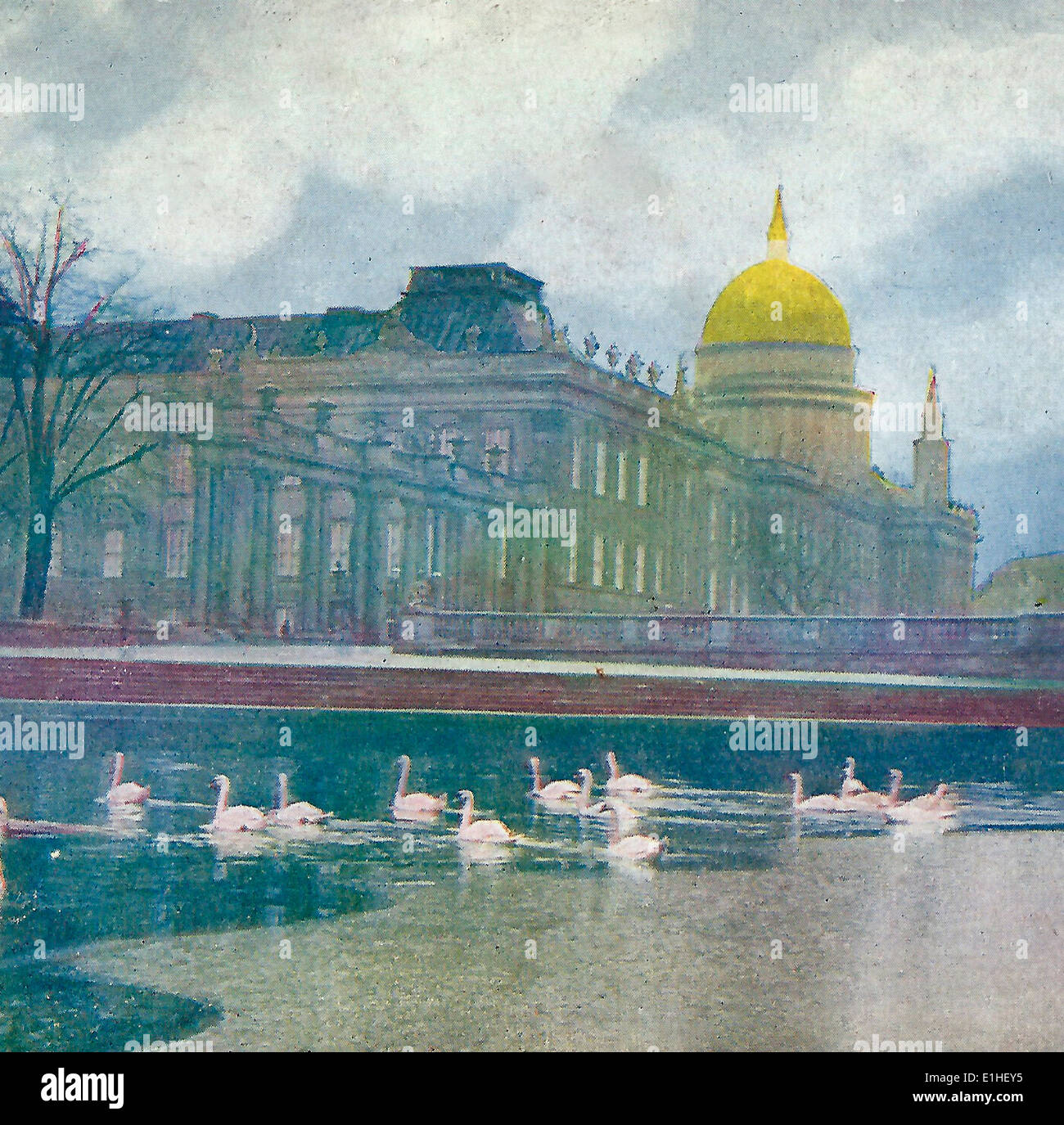 Königspalast in Potsdam, Deutschland 1905 Stockfoto