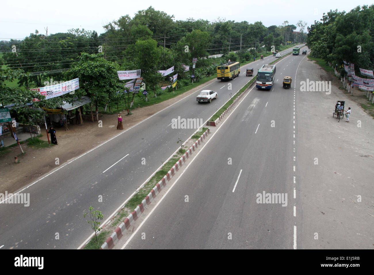 Bangladesch, Dhaka aricha Highway Stockfoto