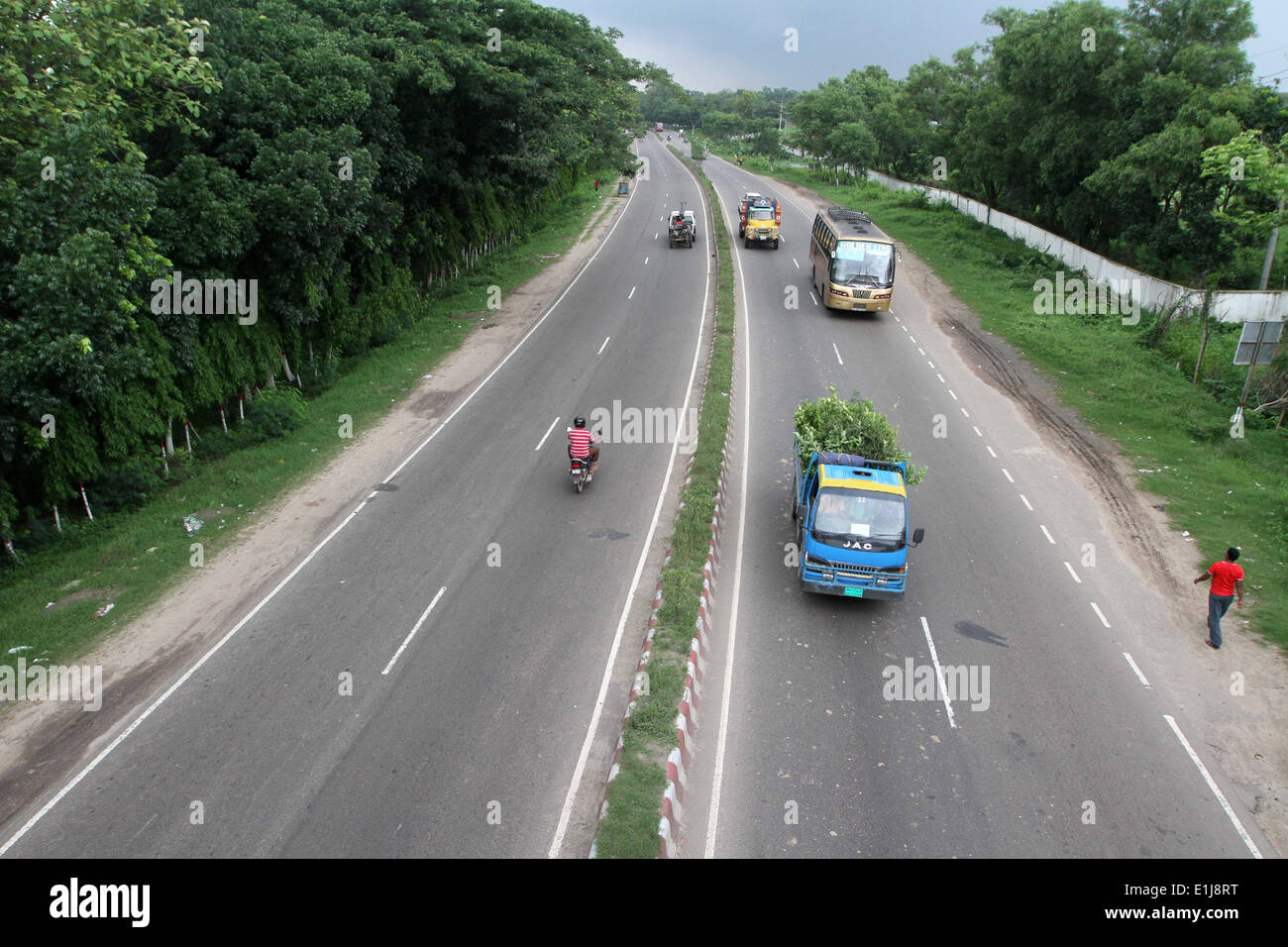 Bangladesch, Dhaka aricha Highway Stockfoto