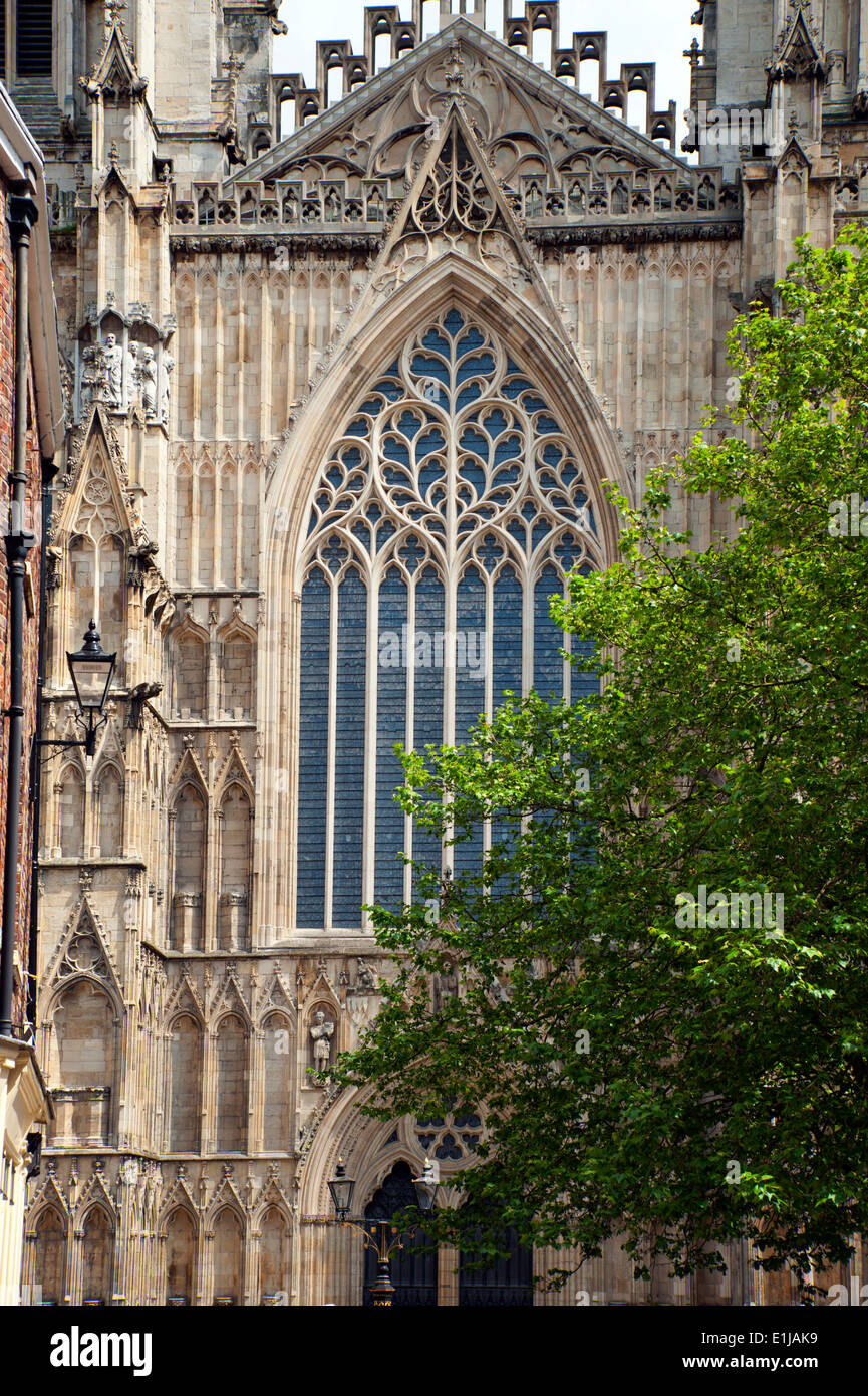 York Minster Cathedral, York, North Yorkshire, England, UK. Juni 2014 Stockfoto