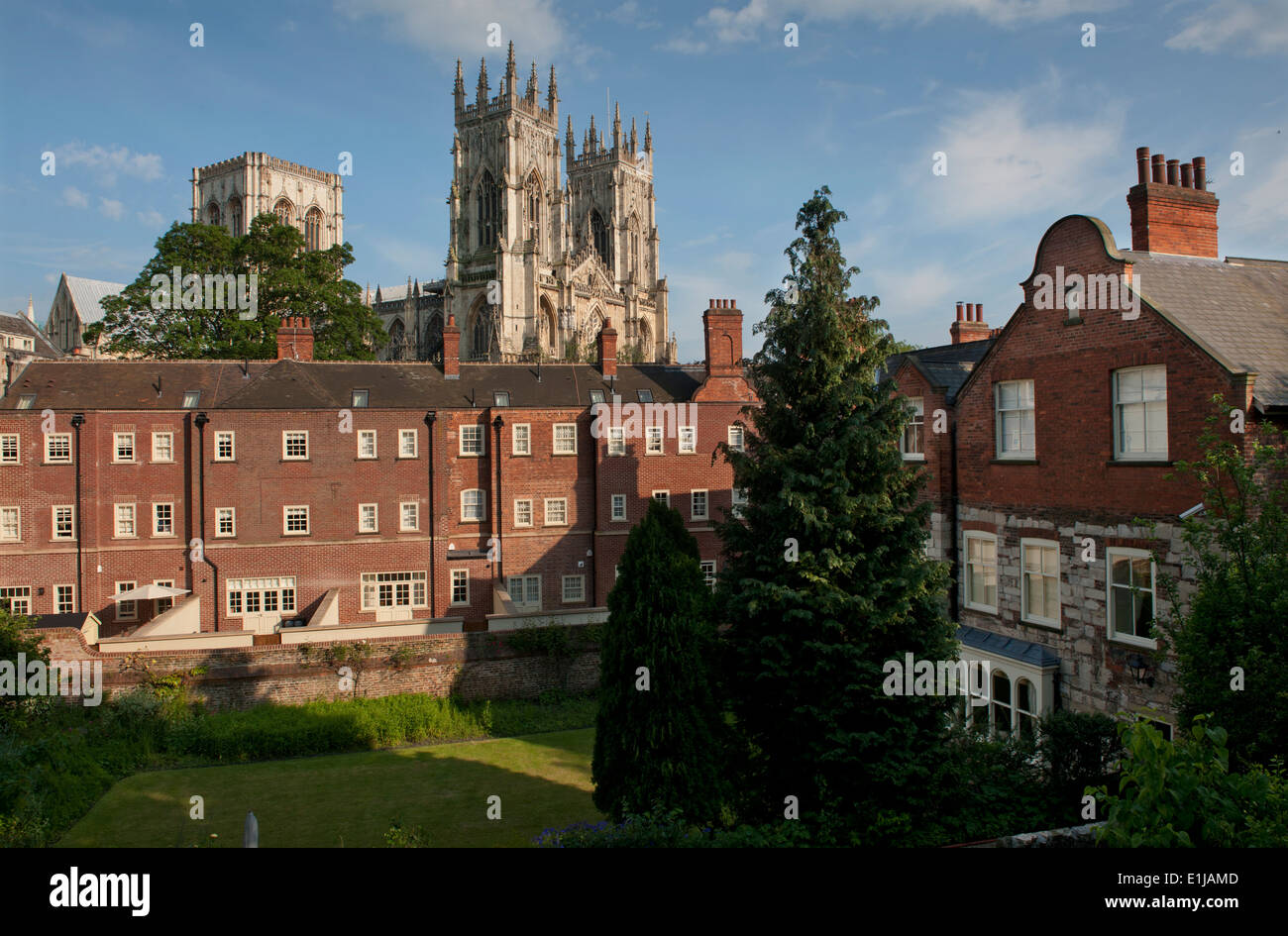 York Minster Cathedral, York, North Yorkshire, England, UK. Juni 2014 Stockfoto