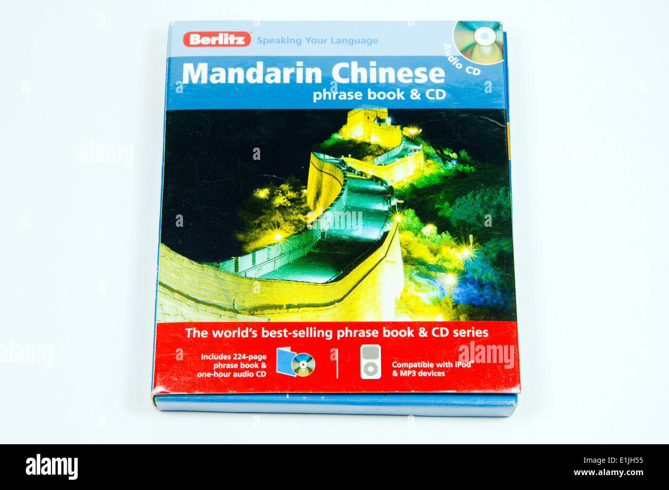 Berlitz Mandarin Chinesisch Sprachführer. Stockfoto