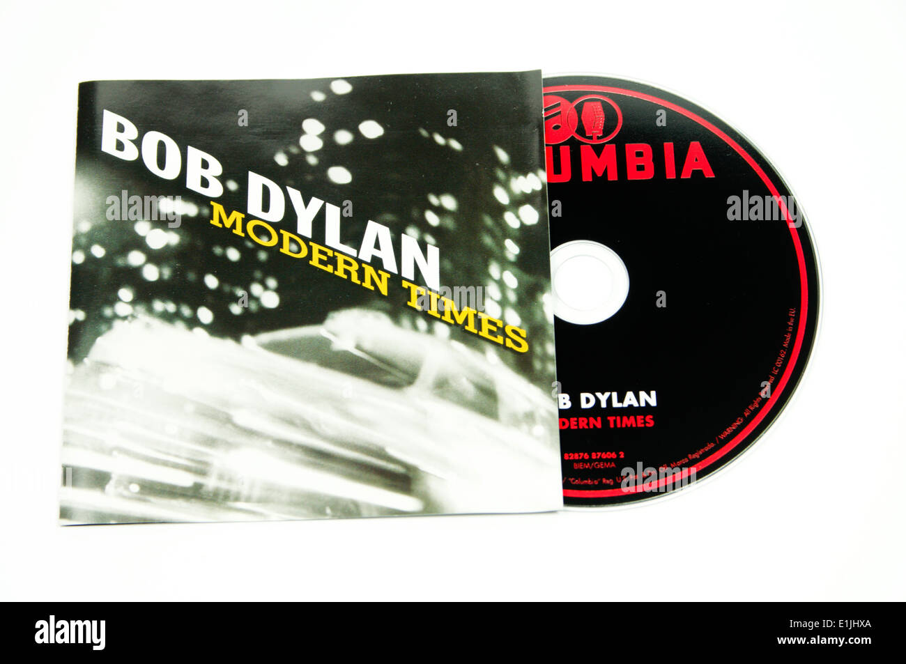Bob Dylan "moderne Times'album. Stockfoto