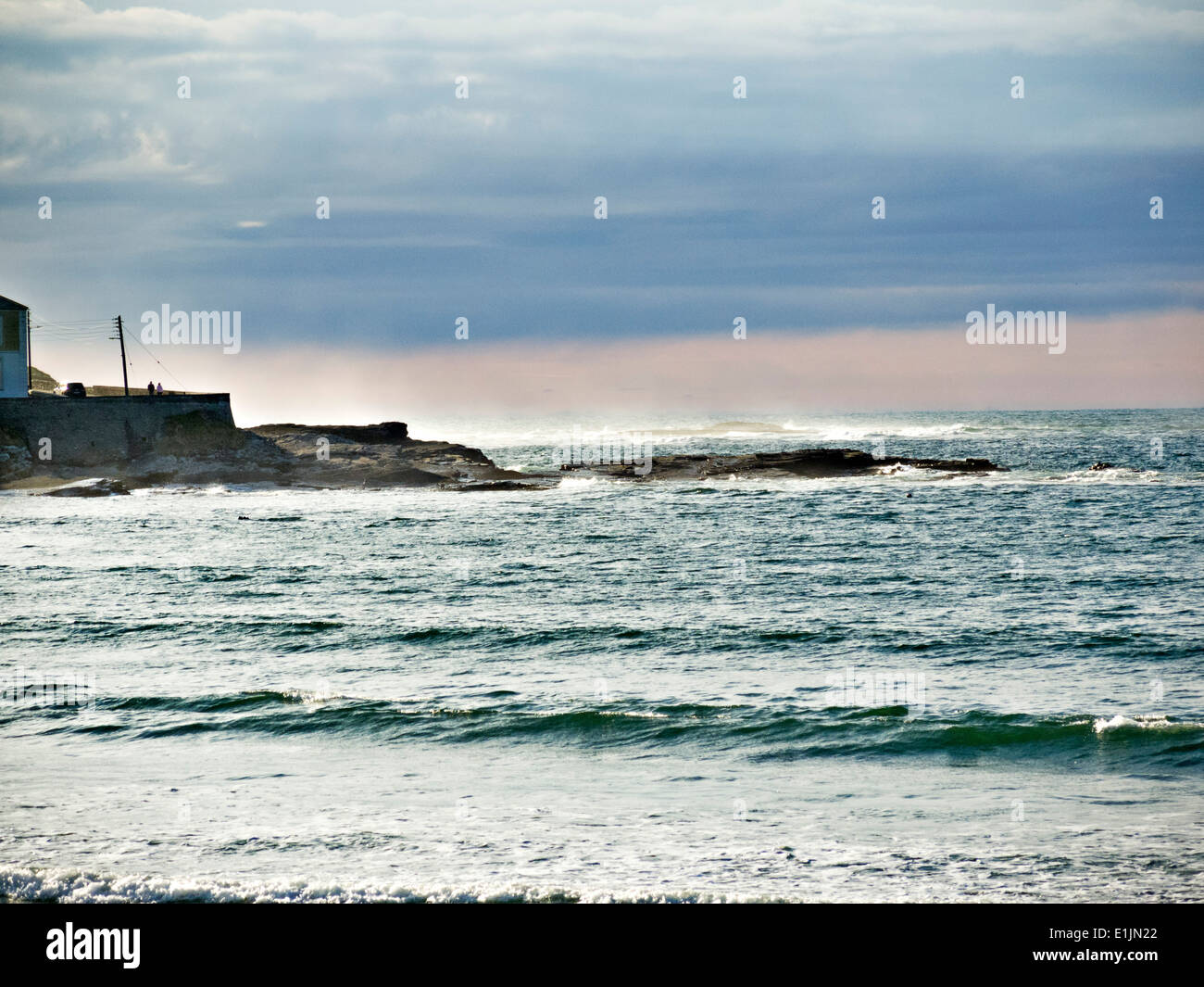 Blick vom Kilkee Bucht. Stockfoto